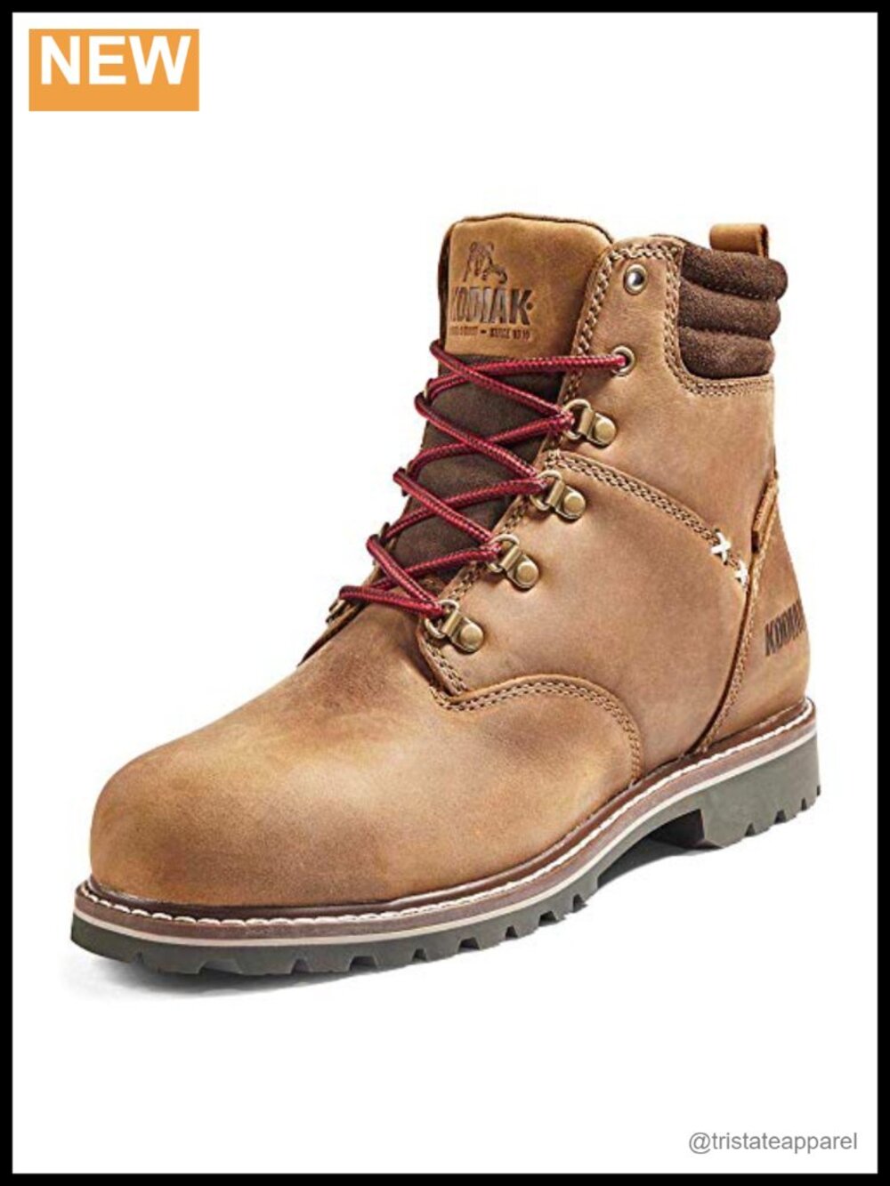 Women's 6" Waterproof Composite Toe Work Boots Slip Resistant Lace Up